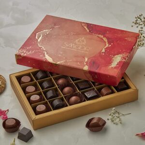 Smoor Luxe Treat Box, Gourmet Snacking, Celebrations Luxury Gifting, Brown, Chocolate, 240 g, Pack of 24